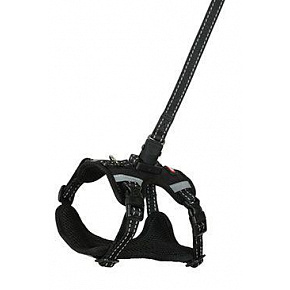 Szelki dla psa z smyczą 2m CLIP&GO czarna XL Zolux