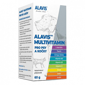 Alavis Multivitamina dla psów i kotów 60g
