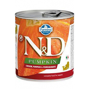 N&D DOG PUMPKIN Puppy Kurczak & Granat 285g N&D DOG PUMPKIN Puppy Kurczak & Granat 285g
