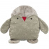 Xmas PENGUIN - świąteczny pluszowy pingwin bez dźwięku, 24 cm, tkanina/plusz