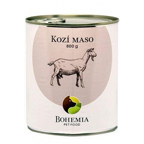 BOHEMIA MASO Koza we własnym sosie 800g BOHEMIA MASO Koza we własnym sosie 800g