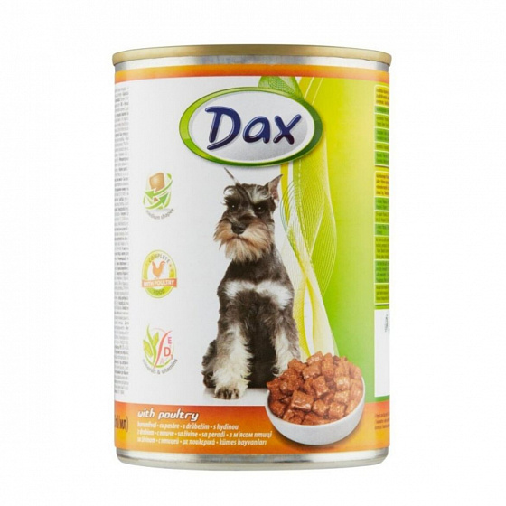 DAX konserwa dla psa Drób 415g