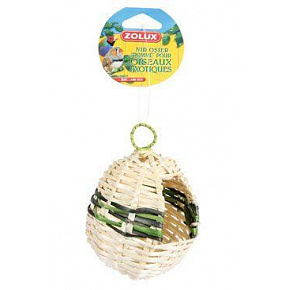 Gniazdo dla ptaków do klatki wiklinowe 11,5cm Zolux