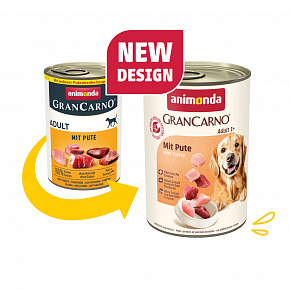 GRANCARNO Adult - z mięsem z indyka 400 g