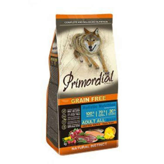 Primordial Dog GF Adult Pstrąg&Kaczka 12kg