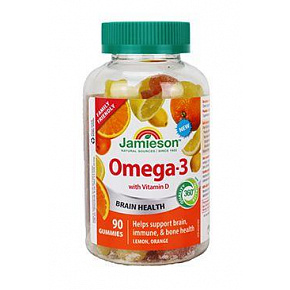Żelki Jamieson Omega-3 Gummies 90 sztuk