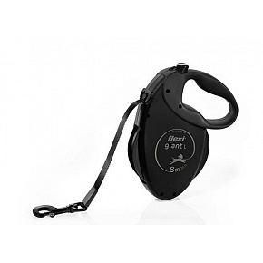 Flexi Giant Black Edition L taśma 8 m, max. 50 kg