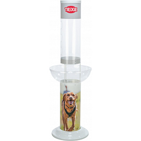 Stojak na towar cylindryczny 50 x 161 x 50 cm, plastik/przezroczysty