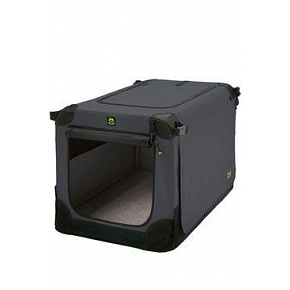 Transporter MAELSON dla psów nylon czarny XXL/105x72x81cm