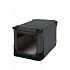 Transporter MAELSON dla psów nylon czarny XXL/105x72x81cm