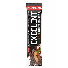 Nutrend Excelent Protein Bar Double czekolada+nugat z żurawiną.85g