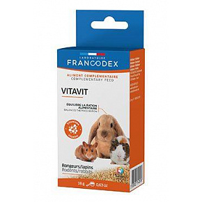 Francodex Vitavit dla gryzoni i królików 18g Francodex Vitavit dla gryzoni i królików 18g