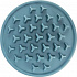 Talerz spowalniający jedzenie Slow feeding PILLARS, do powolnego karmienia, TPE, o 35 cm, niebieski