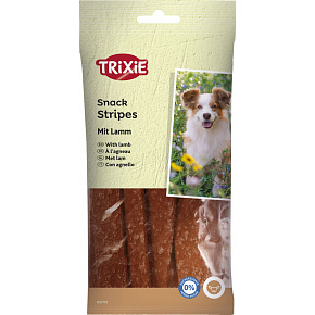 STRIPES - paski jagnięce 10 szt. / 100 g STRIPES - paski jagnięce 10 szt. / 100 g