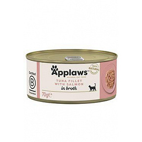 Applaws Cat konserwa. Adult Broth tuńczyk z łososiem 70g