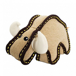 Byk 24 cm, solidna zabawka dla psów, tkanina, HipHop Dog