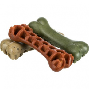 DentaFun Veggie Honey Comb Bone [60 szt.] , kostka z algami morskimi 8,5 cm/28 g