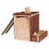 Natural Living domek i wieża do zabawy z drabinką 25x24x20 cm