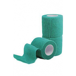 Bandaż Flex Cohesive 7,5cm x 4,5m Kruuse zielony 1 szt.