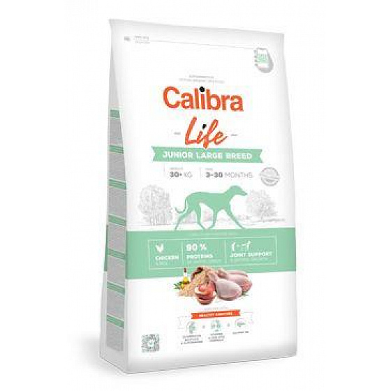 Calibra Dog Life Junior Large Breed Kurczak 12kg