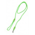 Smycz BUSTER Reflective linowa 180cm/13mm limonkowa