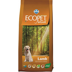 Farmina MO P ECOPET pies dorosły średni, jagnięcina 12 + 2 kg Farmina MO P ECOPET pies dorosły średni, jagnięcina 12 + 2 kg