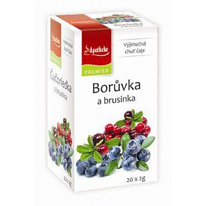 Herbata Apotheke Borówka i żurawina 20x2g