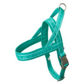 Szelki Hurtta Casual ECO pawia zieleń 90-100cm