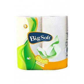 Ręczniki kuchenne papierowe Big Soft Classic 2-warstwowe 2 szt.