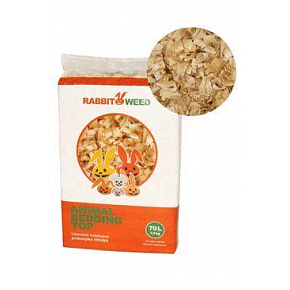 Ściółka wiórowa prasowana.gruba TOP RabbitWeed 70l/1,5kg