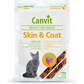 Przysmak Canvit Health Care cat Skin & Coat Snack 100 g Przysmak Canvit Health Care cat Skin & Coat Snack 100 g