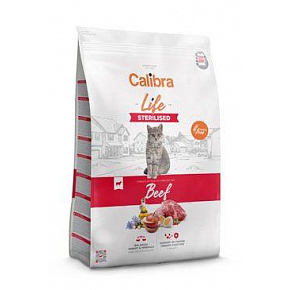 Calibra Cat Life Sterilised wołowina 1,5 kg Calibra Cat Life Sterilised wołowina 1,5 kg