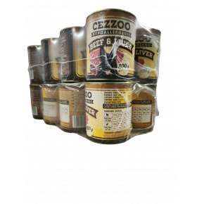 CEZZOO Hypoallergenic Beef and Liver 800g Ilość: 14 + 2 gratis