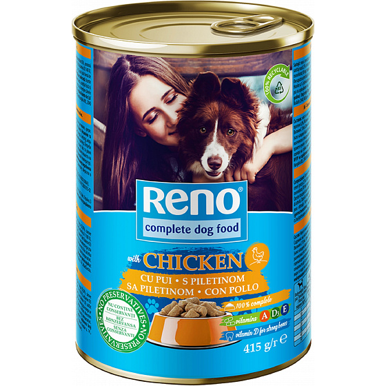 Reno konserwa dla psów Drób 415g