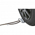 Płyta pod koło samochodu do mocowania smyczy, 12 x 31 cm