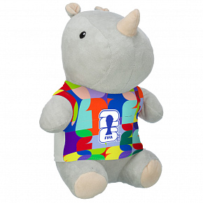FIFA 2026 nosorożec RAYMOND, 27 cm, szary - OFERTA LIMITOWANA