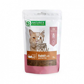 Przysmak Natures P Snack cat rabbit with goji berries 75 g Przysmak Natures P Snack cat rabbit with goji berries 75 g