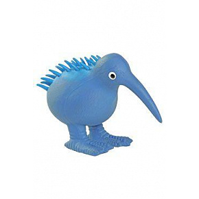 Zabawka dla psa WHISTLE lateksowa, piszcząca, niebieska 13,5 cm Kiwi