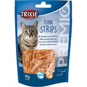 PREMIO Tuna Strips - paski z tuńczyka, 20g PREMIO Tuna Strips - paski z tuńczyka, 20g