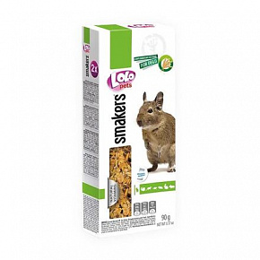 LOLO SMAKERS 2 klasy z zbożami dla koszatniczek 90 g