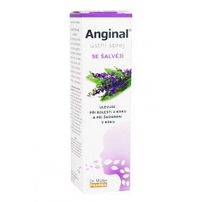 Dr.Muller Anginal spray do ust z szałwią 30ml
