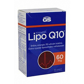 GS Koenzym Lipo Q10 60mg 60kaps