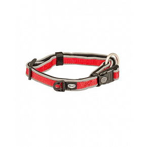 Obroża DUVO+ EXPLOR WEST nylon czerwona 40-65cm/25 mm
