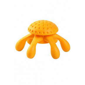 Zabawka dla psa OCTOPUS MINI pływająca. z TPR pomarańczowy Kiwi