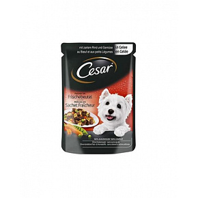 Mars CESAR saszetka dla psa delikatna wołowina z warzywami 24 x 100 g