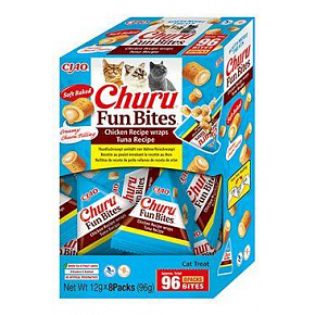Churu Cat BOX Fun Bites Kurczak owinięty Tuńczykiem 8x12g