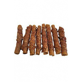 Przysmak Rolka z wieprzowiny. skóra z kurczaka 16cm/450g