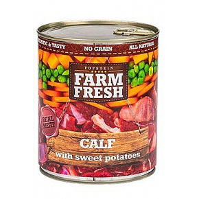 Farm Fresh Dog Calf with Sweet Potatoes puszka 800g