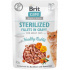 Brit Care cat Saszetka Sterilized Fillets in Gravy with Healthy Rabbit 24 x 85 g