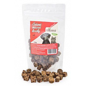 NATURECA przysmak Kostki mięsne z jelenia, 100% mięsa 150g